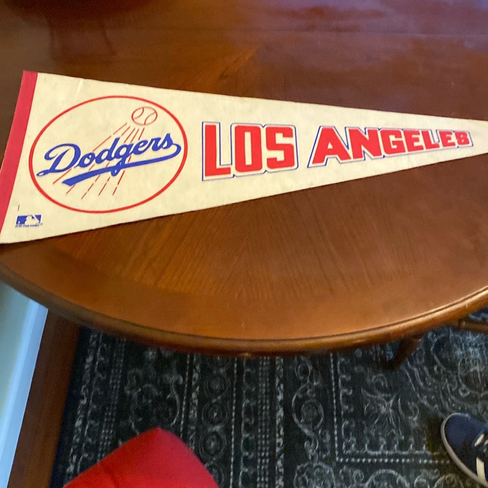 1977 Dodgers MLB official pennant
